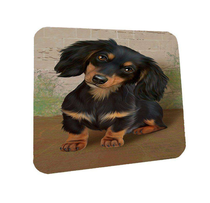 Dachshund Dog Coasters Set of 4