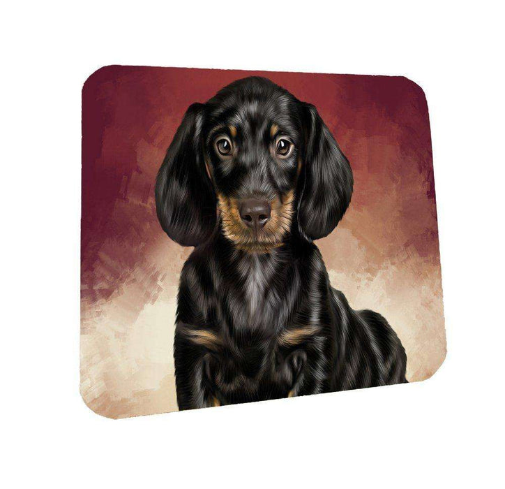 Dachshund Dog Coasters Set of 4