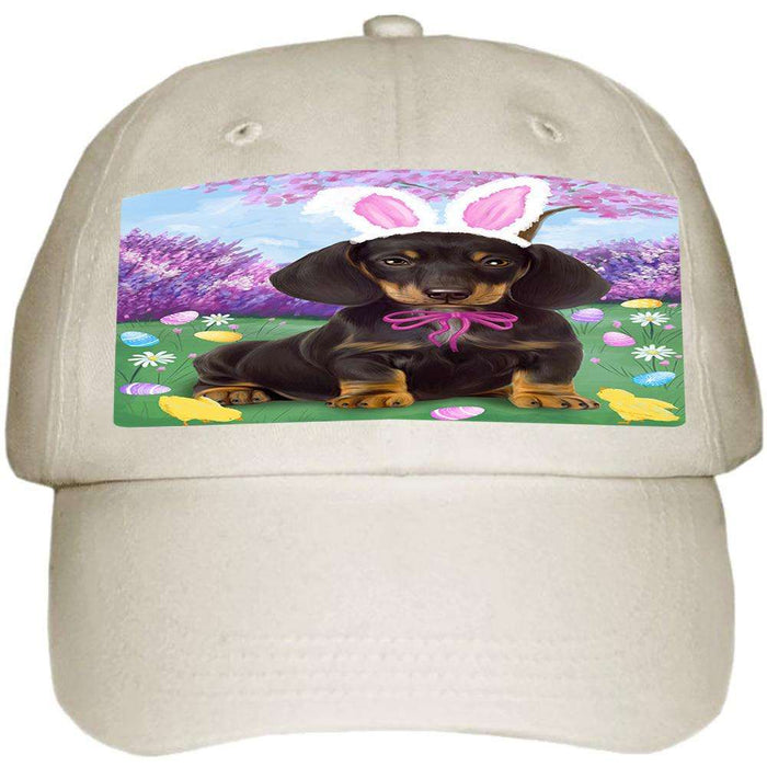 Dachshund Dog Easter Holiday Ball Hat Cap HAT51093