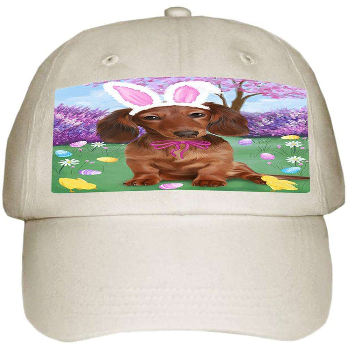 Dachshund Dog Easter Holiday Ball Hat Cap HAT51096