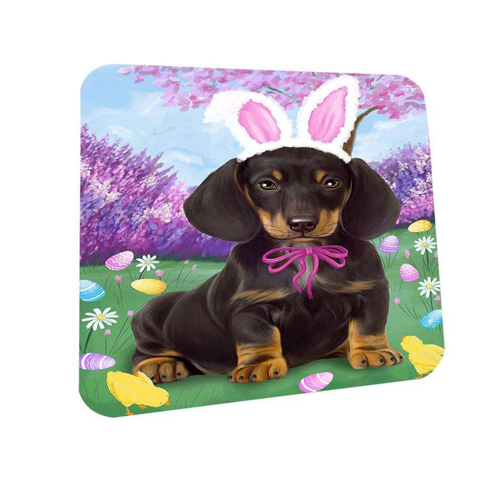 Dachshund Dog Easter Holiday Coasters Set of 4 CST49079