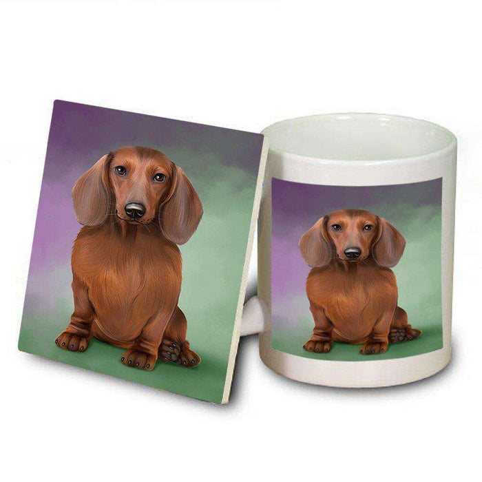 Dachshund Dog Mug and Coaster Set MUC48293