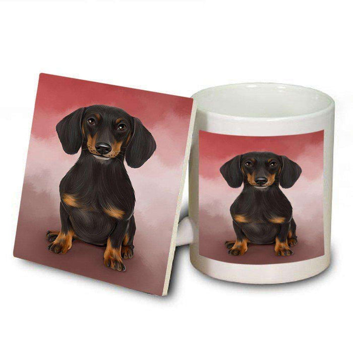 Dachshund Dog Mug and Coaster Set MUC48295