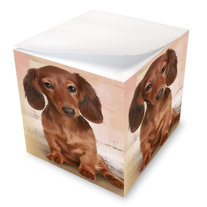 Dachshund Dog Note Cube