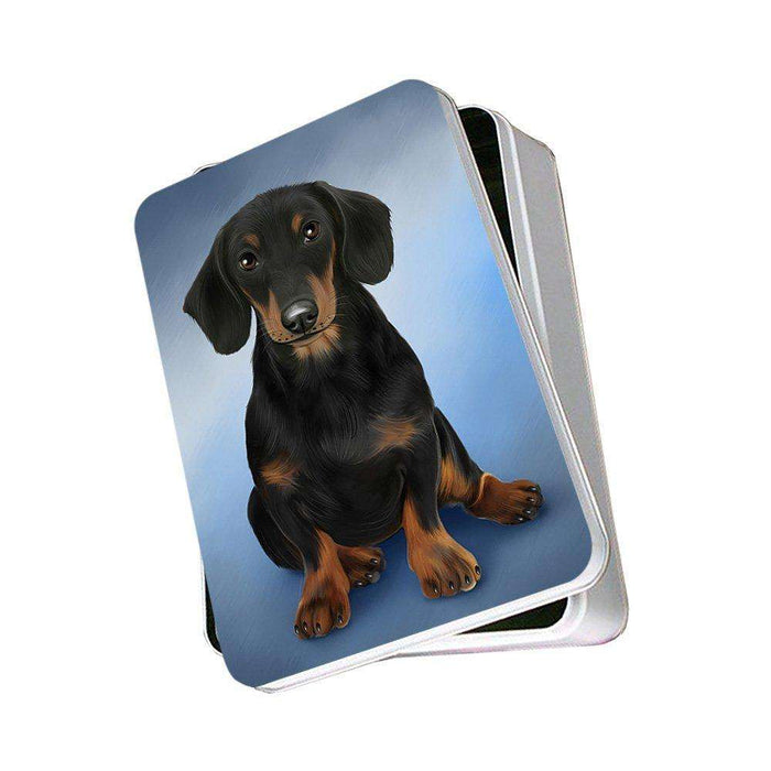 Dachshund Dog Photo Storage Tin PITN48300