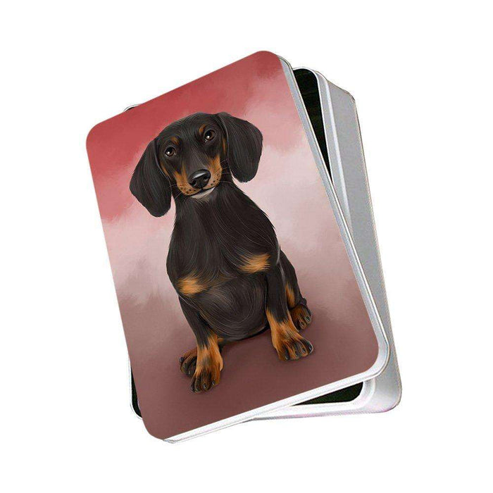 Dachshund Dog Photo Storage Tin PITN48303