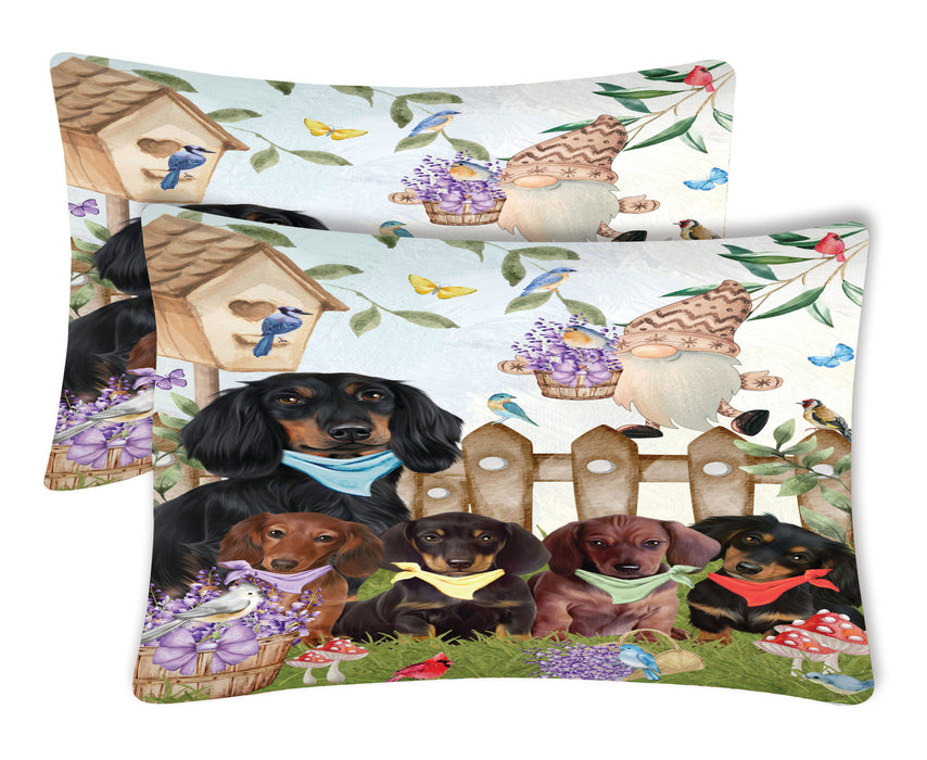 Dachshund Pillow Case: Explore a Variety of Designs, Custom, Standard Pillowcases Set of 2, Personalized, Halloween Gift for Pet and Dog Lovers
