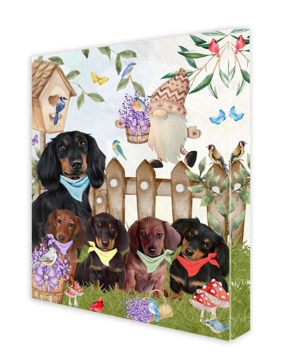 Dachshund Canvas: Explore a Variety of Designs, Digital Art Wall Painting, Personalized, Custom, Ready to Hang Room Decoration, Gift for Pet & Dog Lovers