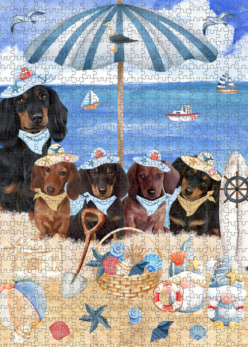 Dachshund Jigsaw Puzzle for Adult, Interlocking Puzzles Games, Personalized, Explore a Variety of Designs, Custom, Dog Gift for Pet Lovers