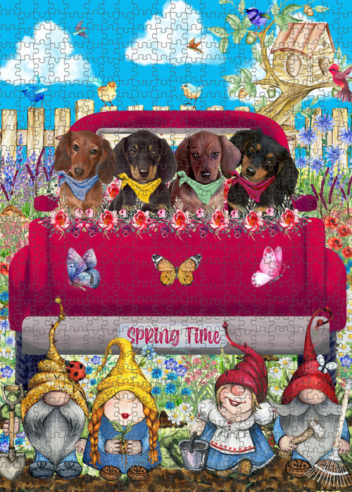 Dachshund Jigsaw Puzzle: Explore a Variety of Personalized Designs, Interlocking Puzzles Games for Adult, Custom, Dog Lover's Gifts