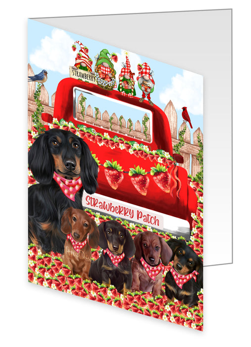 Dachshund Greeting Cards & Note Cards: Invitation Card with Envelopes Multi Pack, Personalized, Explore a Variety of Designs, Custom, Dog Gift for Pet Lovers