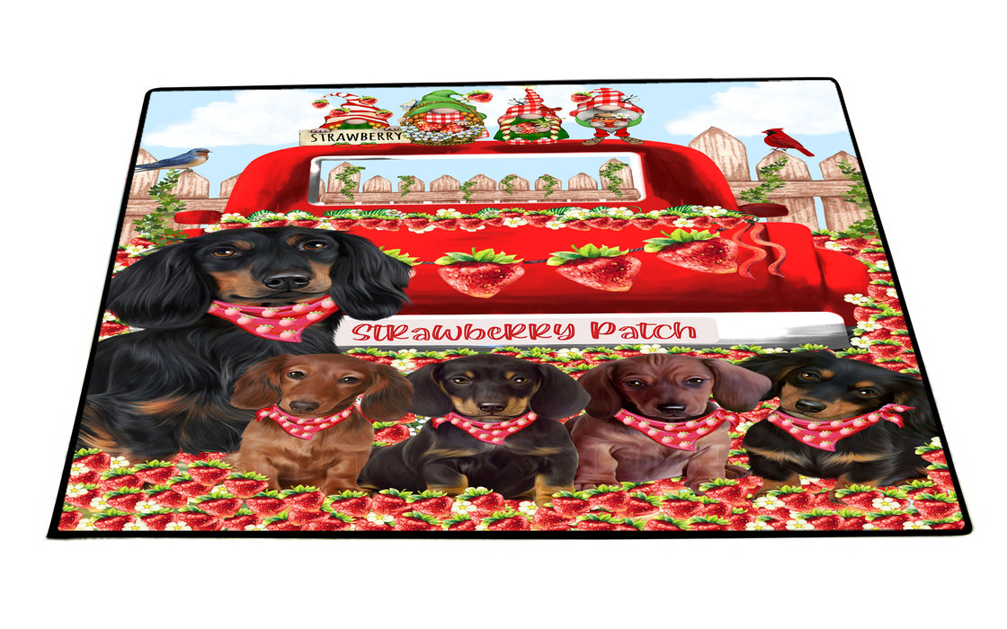 Dachshund Floor Mats and Doormat: Explore a Variety of Designs, Custom, Anti-Slip Welcome Mat for Outdoor and Indoor, Personalized Gift for Dog Lovers