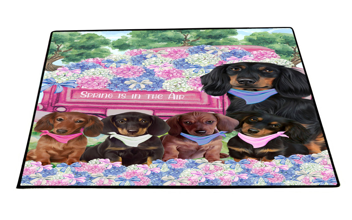 Dachshund Floor Mat: Explore a Variety of Designs, Anti-Slip Doormat for Indoor and Outdoor Welcome Mats, Personalized, Custom, Pet and Dog Lovers Gift