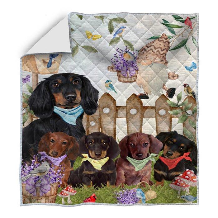 Dachshund Quilt: Explore a Variety of Designs, Halloween Bedding Coverlet Quilted, Personalized, Custom, Dog Gift for Pet Lovers