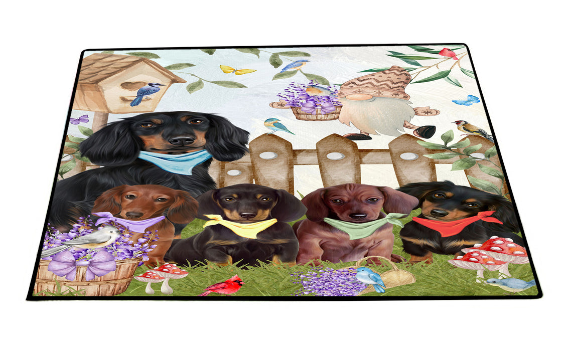 Dachshund Floor Mat: Explore a Variety of Designs, Anti-Slip Doormat for Indoor and Outdoor Welcome Mats, Personalized, Custom, Pet and Dog Lovers Gift