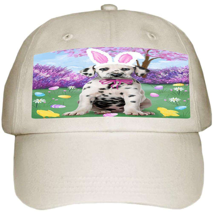 Dalmatian Dog Easter Holiday Ball Hat Cap HAT51147