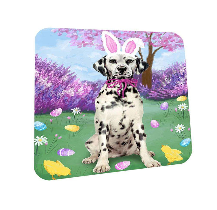 Dalmatian Dog Easter Holiday Coasters Set of 4 CST49095