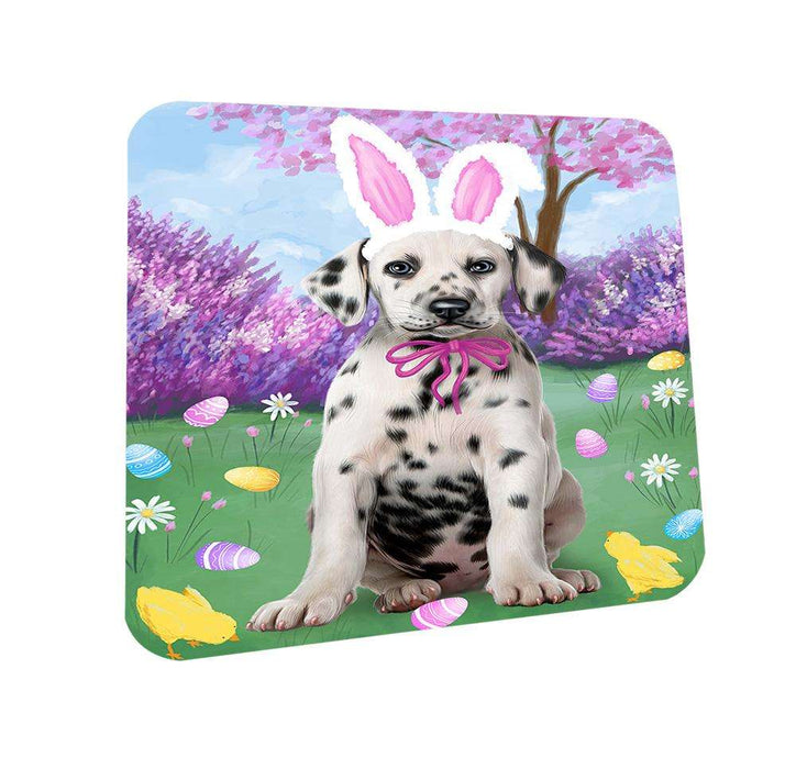 Dalmatian Dog Easter Holiday Coasters Set of 4 CST49097