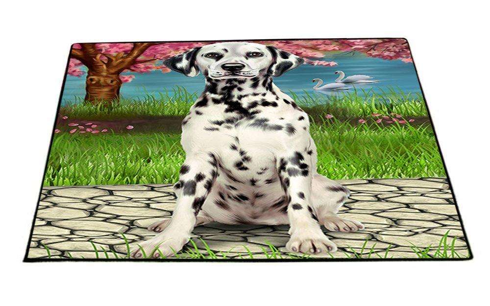 Dalmatian Dog Floormat FLMS49053
