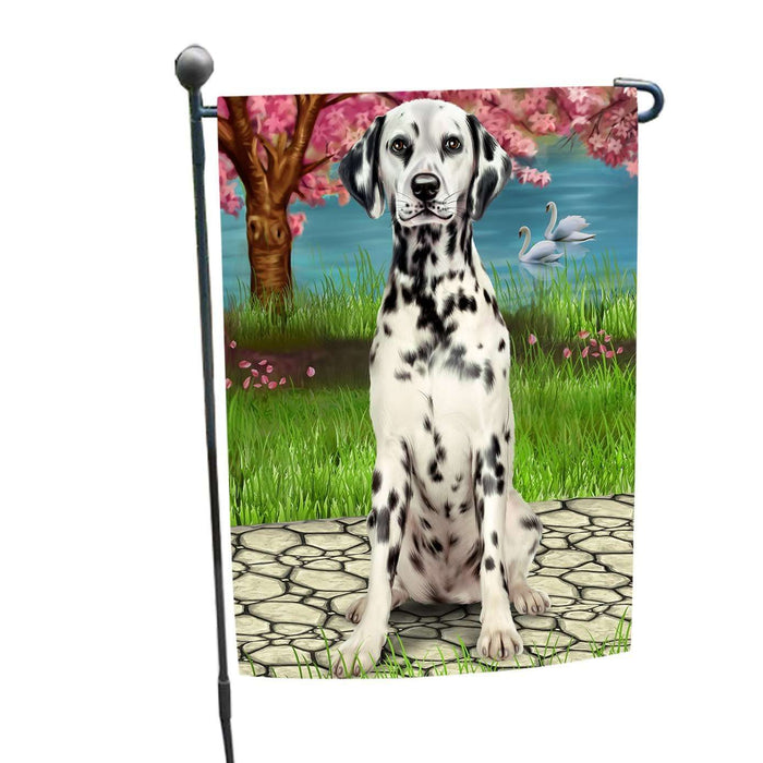 Dalmatian Dog Garden Flag GFLG48445