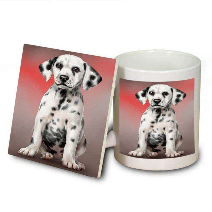 Dalmatian Dog Mug and Coaster Set MUC48298