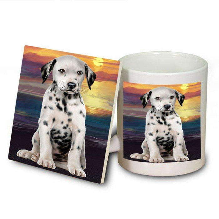 Dalmatian Dog Mug and Coaster Set MUC48475