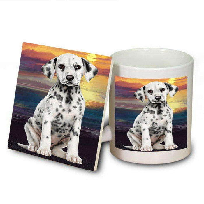 Dalmatian Dog Mug and Coaster Set MUC48477