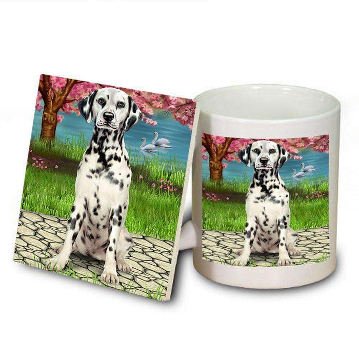 Dalmatian Dog Mug and Coaster Set MUC48479