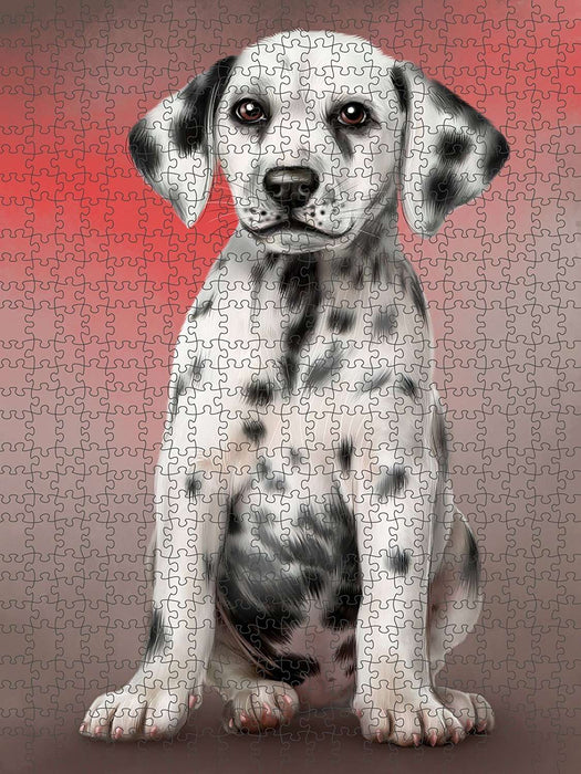 Dalmatian Dog Puzzle with Photo Tin PUZL48771