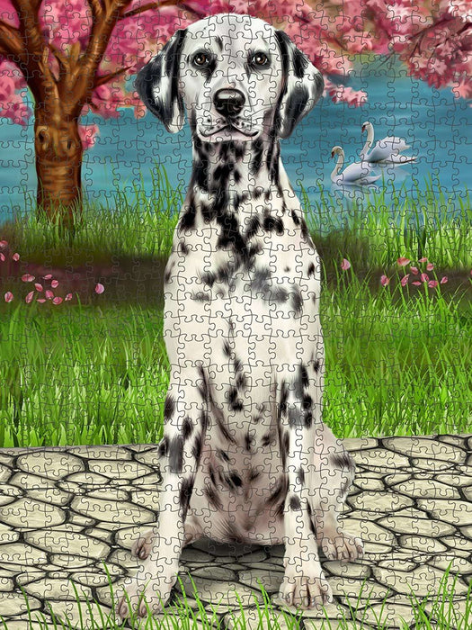 Dalmatian Dog Puzzle with Photo Tin PUZL49314