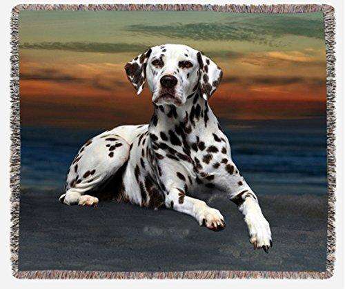 Dalmatian Woven Throw Blanket 54 x 38