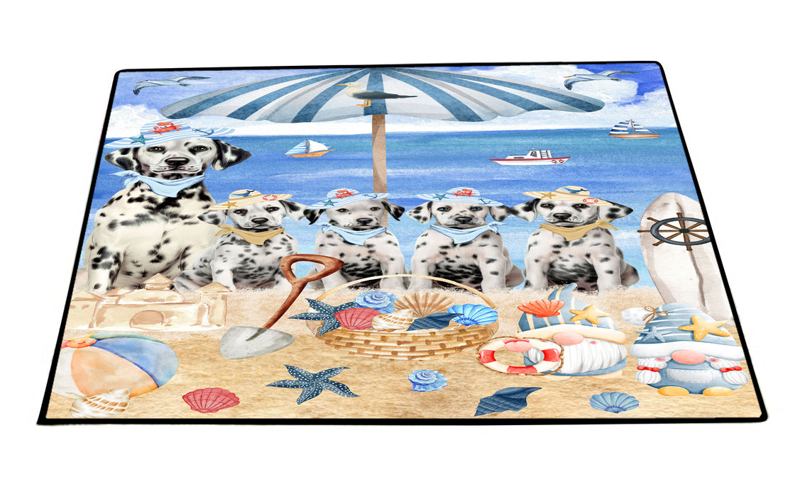 Dalmatian Floor Mat: Explore a Variety of Designs, Custom, Personalized, Anti-Slip Door Mats for Indoor and Outdoor, Gift for Dog and Pet Lovers