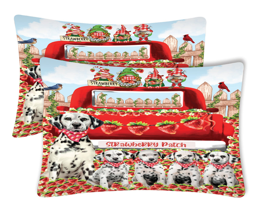 Dalmatian Pillow Case: Explore a Variety of Designs, Custom, Personalized, Soft and Cozy Pillowcases Set of 2, Gift for Dog and Pet Lovers