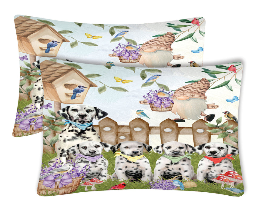 Dalmatian Pillow Case: Explore a Variety of Personalized Designs, Custom, Soft and Cozy Pillowcases Set of 2, Pet & Dog Gifts