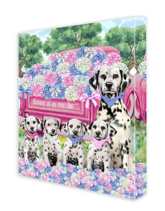 Dalmatian Canvas: Explore a Variety of Designs, Custom, Personalized, Digital Art Wall Painting, Ready to Hang Room Decor, Gift for Dog and Pet Lovers
