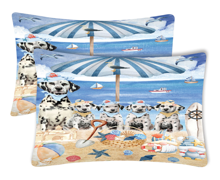 Dalmatian Pillow Case: Explore a Variety of Personalized Designs, Custom, Soft and Cozy Pillowcases Set of 2, Pet & Dog Gifts