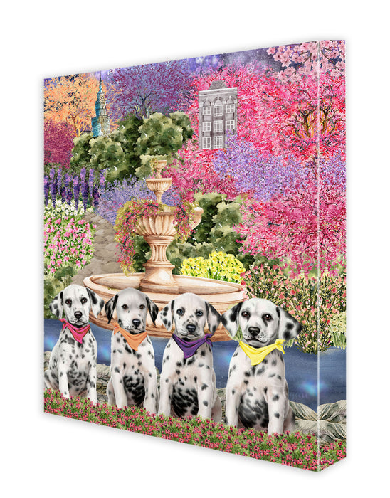 Dalmatian Wall Art Canvas, Explore a Variety of Designs, Custom Digital Painting, Personalized, Ready to Hang Room Decor, Dog Gift for Pet Lovers