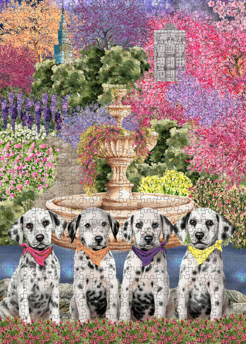Dalmatian Jigsaw Puzzle: Explore a Variety of Designs, Interlocking Halloween Puzzles for Adult, Custom, Personalized, Pet Gift for Dog Lovers