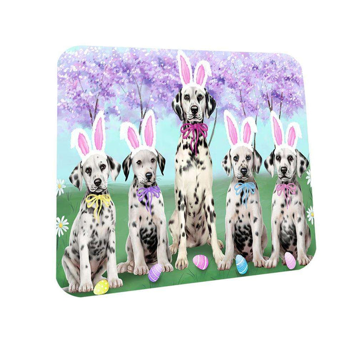 Dalmatians Dog Easter Holiday Coasters Set of 4 CST49096