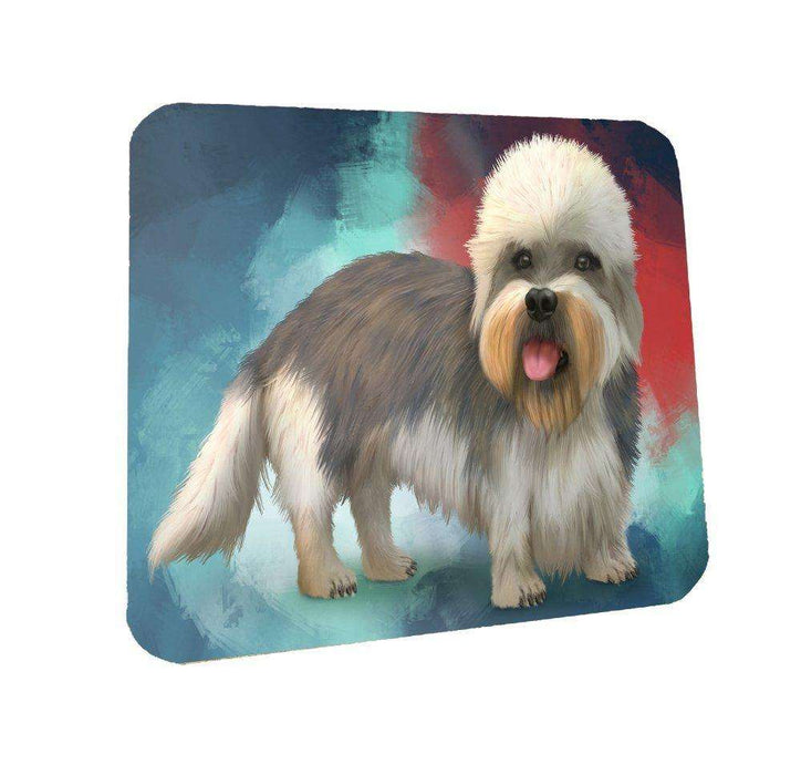 Dandie Dinmont Dog Coasters Set of 4