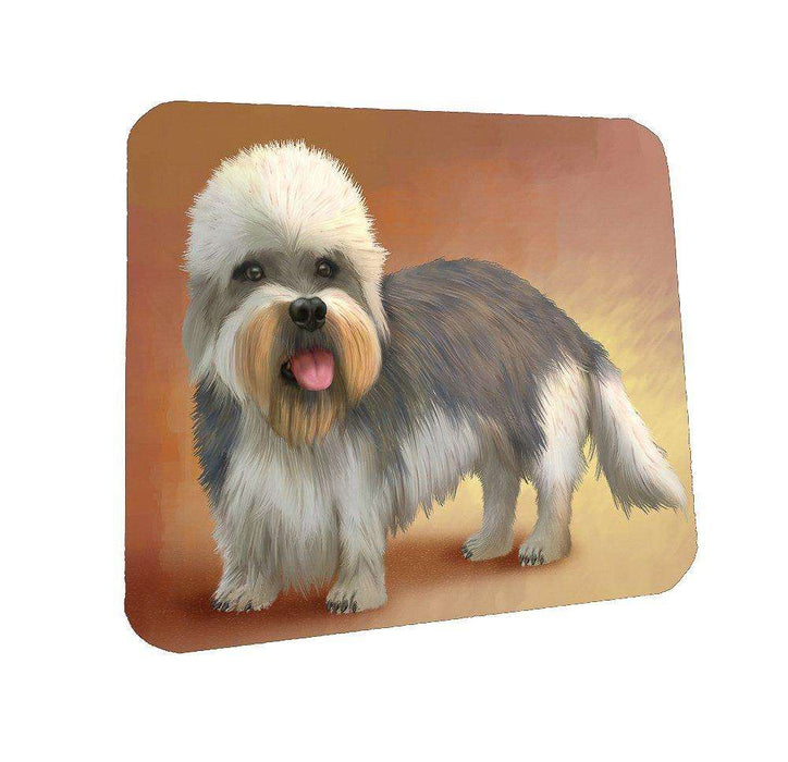 Dandie Dinmont Terrier Dog Coasters Set of 4