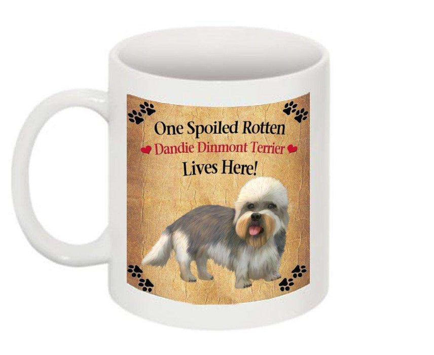 Dandie Dinmont Terrier Spoiled Rotten Dog Mug