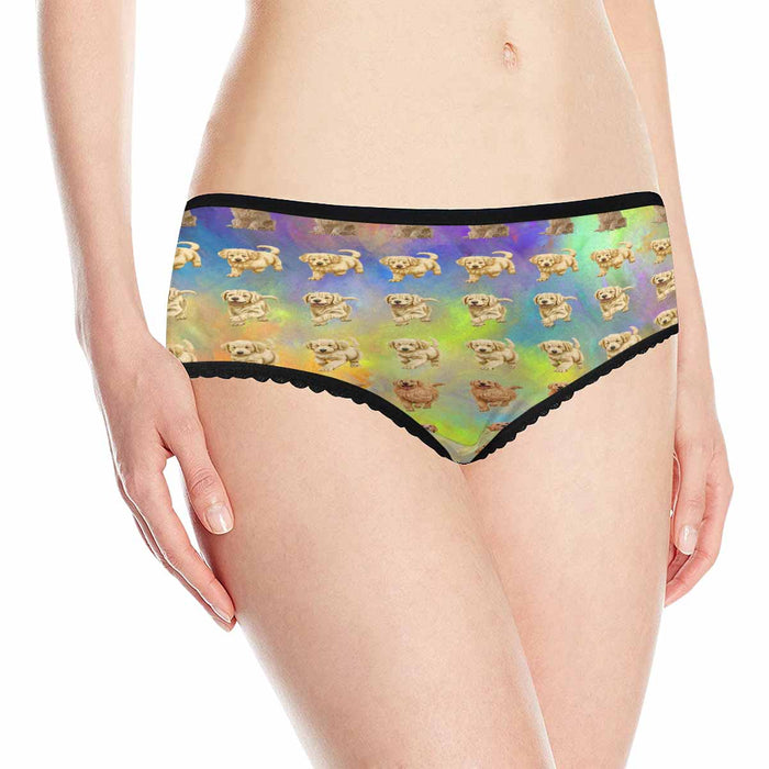 Golden Retriever Dog  Women&#039;s All Over Print Classic Briefs