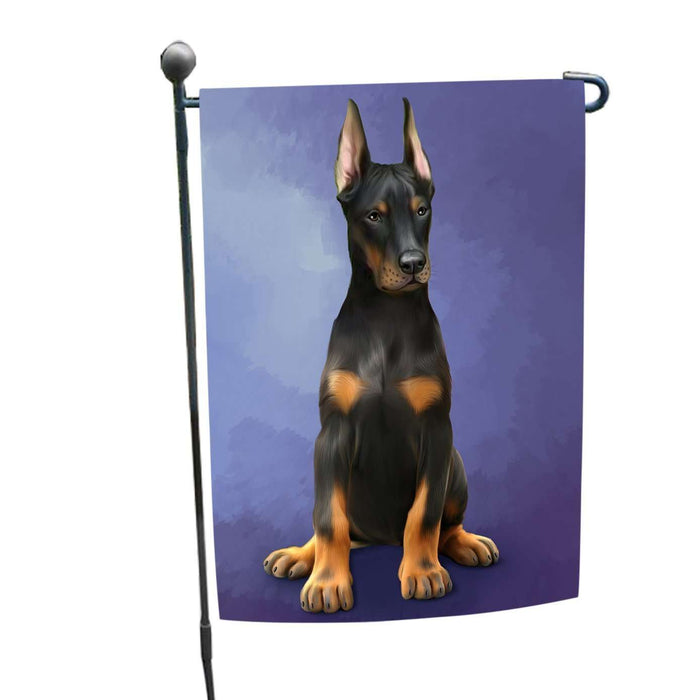 Doberman Pinscher Dog Garden Flag