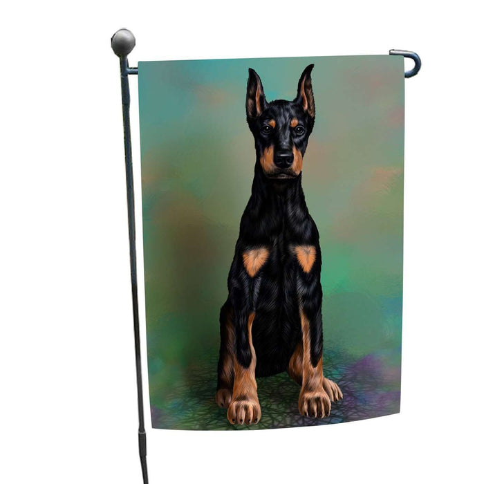 Doberman Pinscher Dog Garden Flag