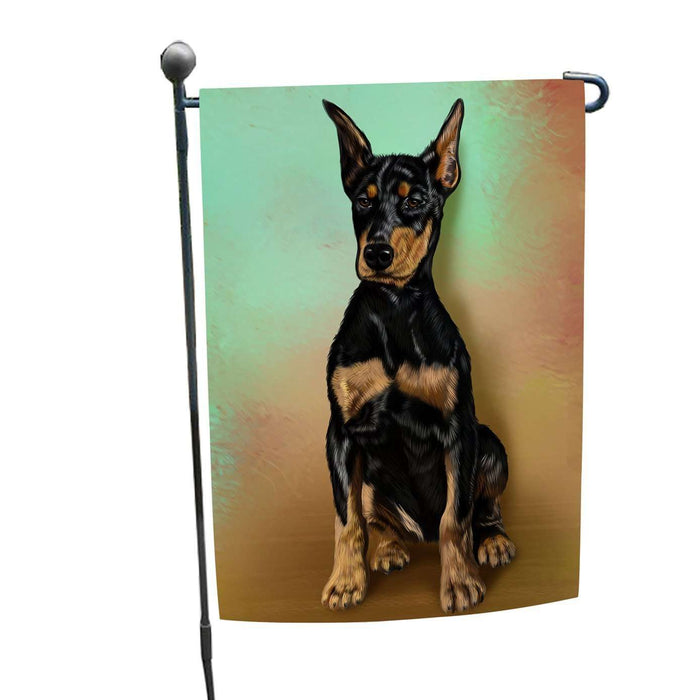 Doberman Pinscher Dog Garden Flag