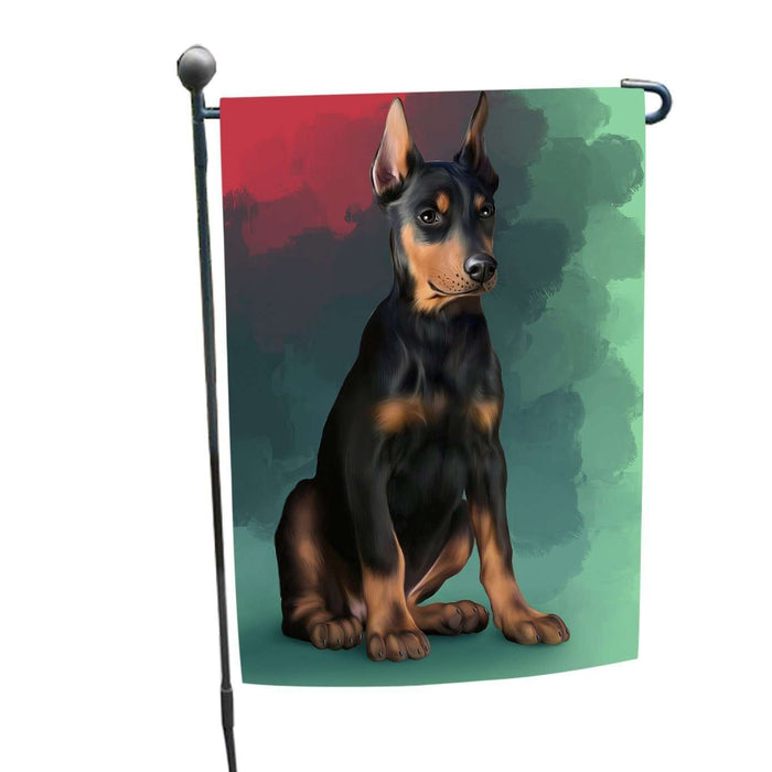 Doberman Pinscher Dog Garden Flag