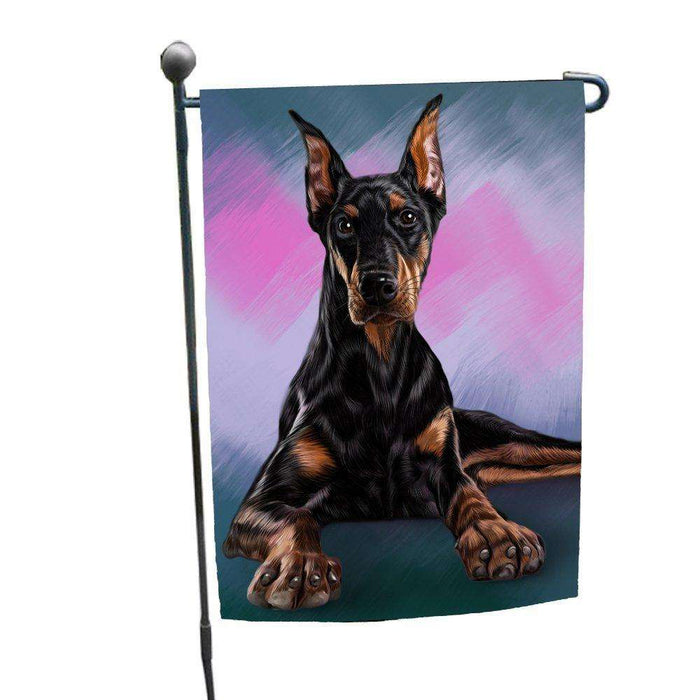 Doberman Pinscher Dog Garden Flag