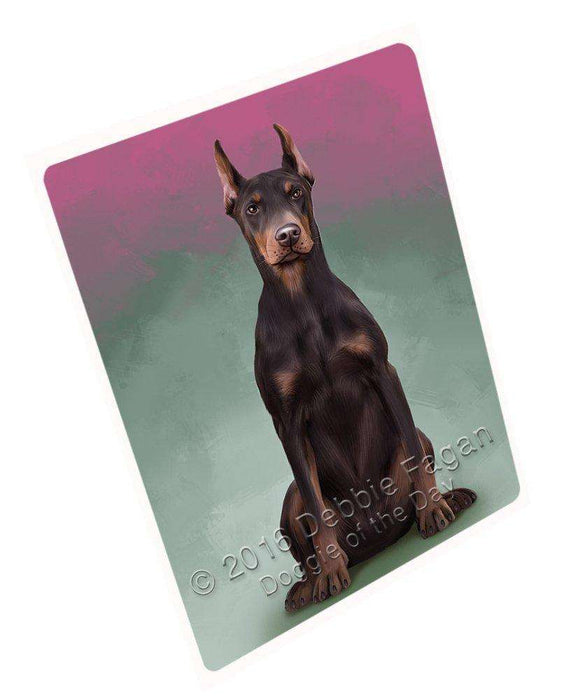 Doberman Pinschers Dog Magnet Mini (3.5" x 2")