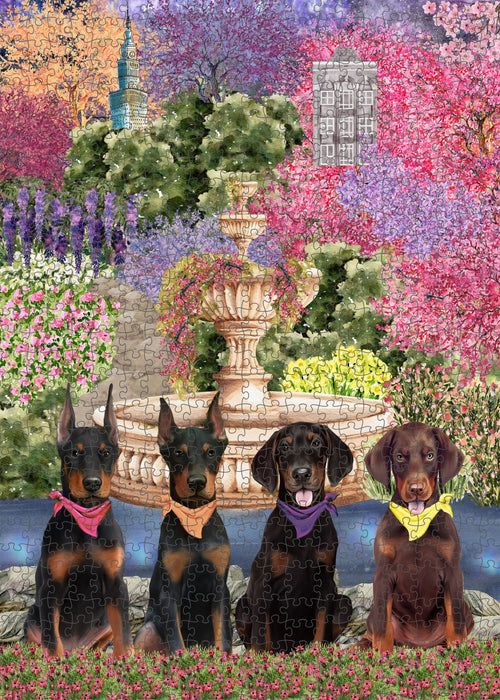 Doberman Pinscher Jigsaw Puzzle: Explore a Variety of Personalized Designs, Interlocking Puzzles Games for Adult, Custom, Dog Lover's Gifts